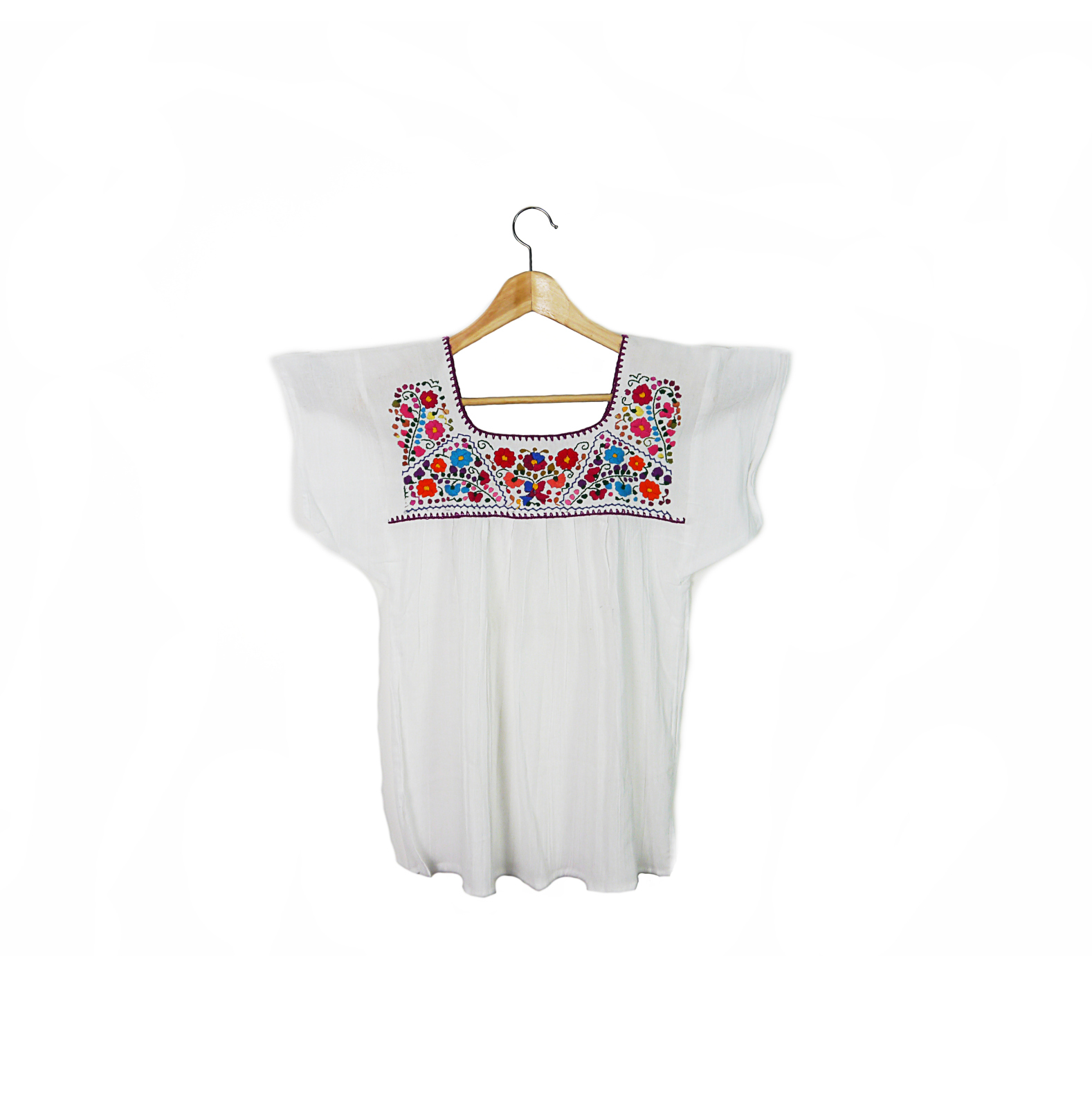 mexikanische bluse-mode mexiko-BL-OX34 Mexikaniche Bluse "Tehuacán" - Mode Mexiko