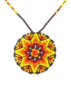 Halskette Huichol