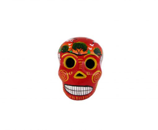 Mexikanische totenkopf aus Keramik