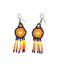 Huichol Schmuck - Ohrringe