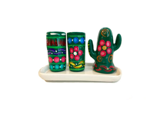 Keramik-Set Tequila Kaktus